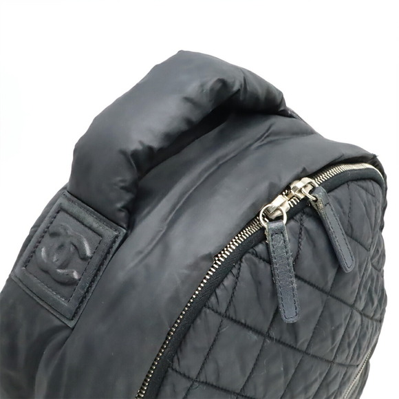 CHANEL Black Leather Backpack main image 6